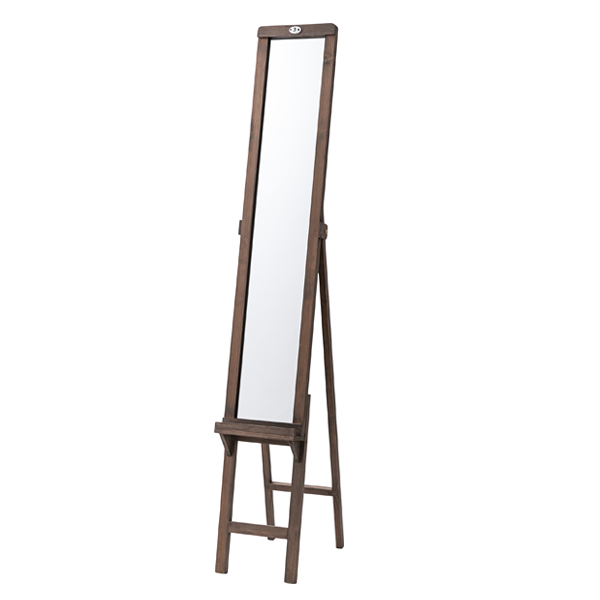 スタンドミラー 高さ146cm 全身鏡 木製 天然木 スリム 姿見 鏡 かがみ ミラー 収納 飛散防止 カガミ 全身 玄関 全身ミラー リビング の通販はau Pay マーケット リビングート