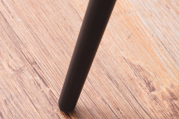 チェア 座面高47cm ダイニングチェア レザー調 クッション ファブリック 布張り スチール脚 椅子 （ いす イス チェアー レザー風 カウンター リビング 腰掛 腰掛け 丸 背もたれ 背もたれ付き ）_9