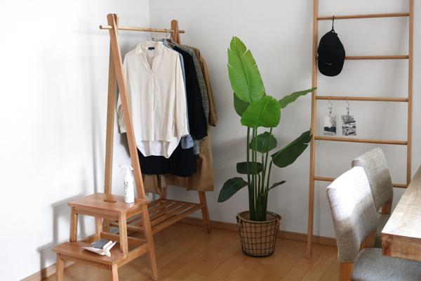 ステップスツール　腰掛けスツールと脚立の2wayスツール　天然木 ステップスツール 腰掛けスツールと脚立の2wayスツール 天然木