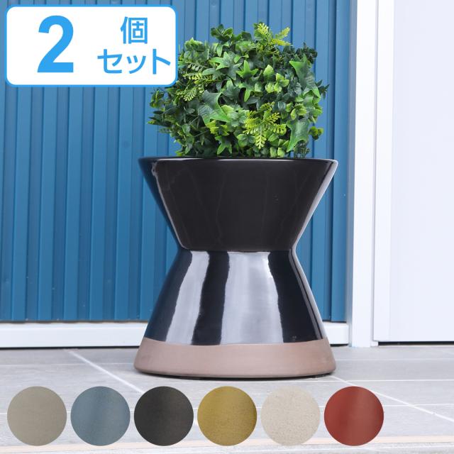 陶器 丸 椅子 スツール ガーデン チェア 花台 北欧 屋外 ミニ リビング