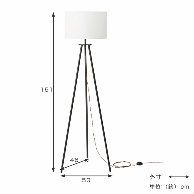 スタンドライト 小 北欧風 スチール おしゃれ （ フロアライト LED led