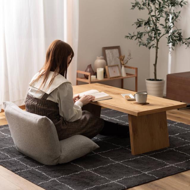 センターテーブル 幅120cm 木製 天然木 国産 （ テーブル リビングテーブル ローテーブル ロータイプ オーク ウォールナット シンプル モダン 北欧 おしゃれ ）_8