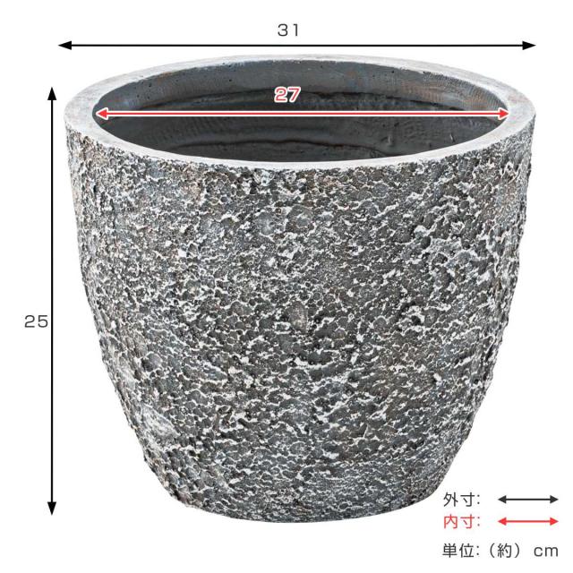 プランター グリーンベース 直径31×高さ25cm （ 植木鉢 プラントポット