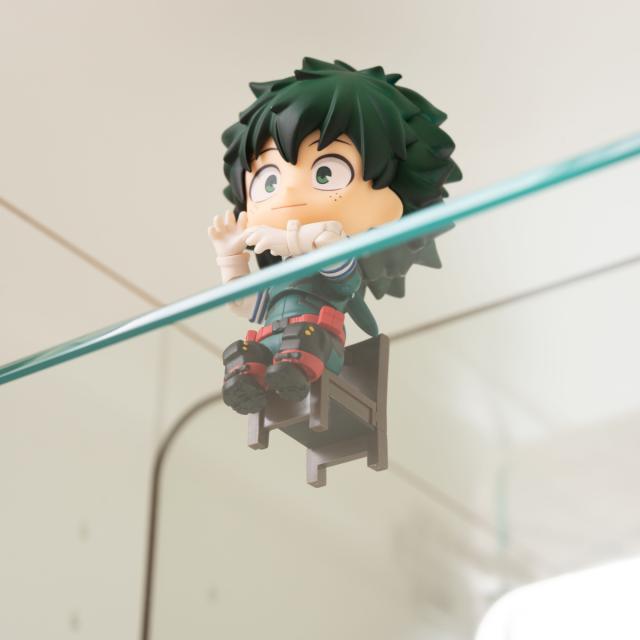 コレクションラック ロータイプ ショーケース 背面ガラス 約幅80cm （ ラック コレクション ガラスキャビネット ガラス棚板 完成品 キャビネット ディスプレイ 背面ミラー ガラス 可動棚 収納 ブラウン ナチュラル ）_8