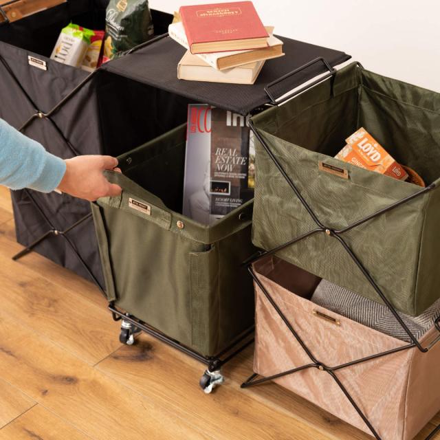 バスケット フォールディングバスケット 同色3個セット 折りたたみ ( ボックス ケース フタ付き 収納 折り畳み 軽量 コンパクト サイドテーブル アウトドア 収納ボックス 積み重ね トレー 小物収納 小物入れ キャンプ 本 雑誌 )の通販は バスケット フォールディングバスケット 同色3個セット 折りたたみ ( ボックス ケース フタ付き 収納 折り畳み 軽量 コンパクト サイドテーブル アウトドア 収納ボックス 積み重ね トレー 小物収納 小物入れ キャンプ 本 雑誌 )の通販は