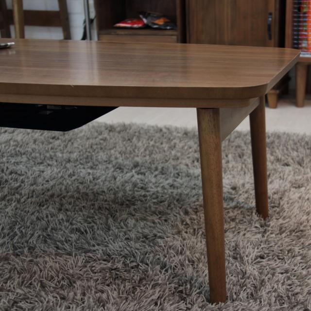 こたつテーブル エルフィ 長方形 90cm （ コタツ こたつ テーブル 炬燵