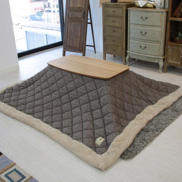 こたつテーブル エルフィ 長方形 90cm （ コタツ こたつ テーブル 炬燵