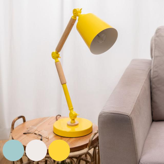 デスクライト 天然木 角度調節 （ 北欧 テーブルライト スタンドライト 間接照明 ライト デスク テーブル リビング 学習机 リモートワーク 照明 卓上ライト スタンド照明 リビング学習 机 テレワーク シンプル おしゃれ ）の通販は