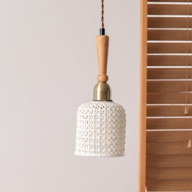 5個セット ペンダントライト シェードのみ おしゃれ E26 オーク木製 北欧 ペンダントライト ナチュラル 多層シェード E26 ホワイト 木目調