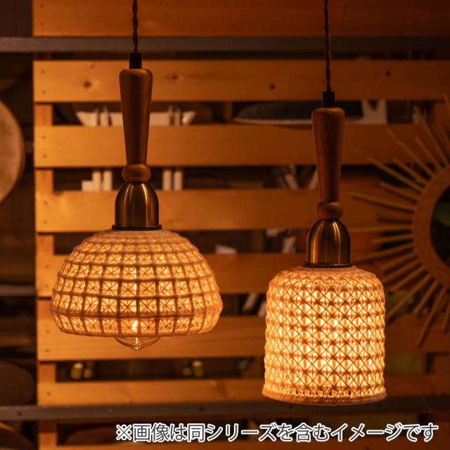 長江陶器 ダボ セラミック スタンドライト 鳩 ランプ ペンダントライト 陶器 天然木 電球付き 筒型 （ LED E26 北欧