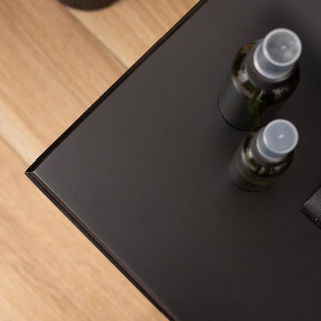 TVボード エスニック調 ラタン張り 幅120cm （ TV台 収納 家具 天然木 ラタン 籐 テレビラック テレビ テレビ台 リビング収納 ブラック アジアン家具 木製 ）_7