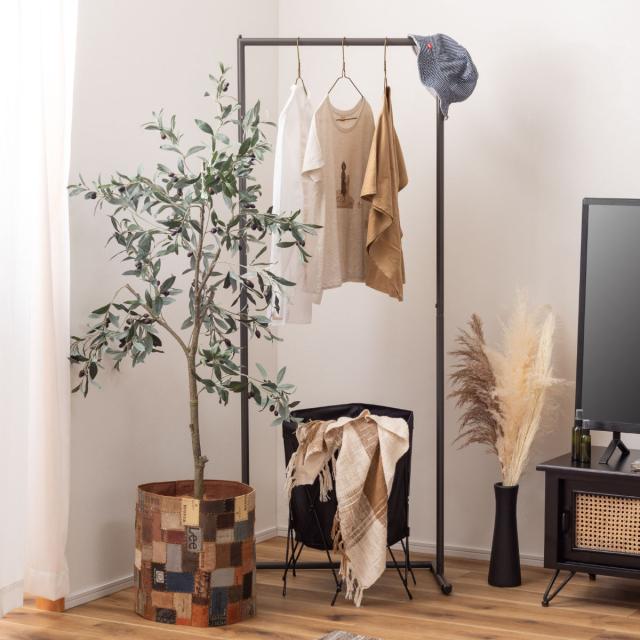 ハンガーラック スリム 頑丈 幅60cm 収納 幅61×奥行36×高さ162cm