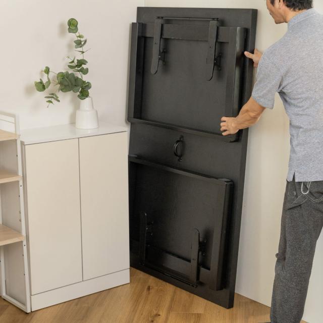 ダイニングテーブル 幅150cm 折りたたみ お座敷テーブル 法事テーブル （ 4人掛け 低め テーブル 座敷 和室 畳用 料亭 完成品 長方形 法事 神社 お寺 宴会 ）_17