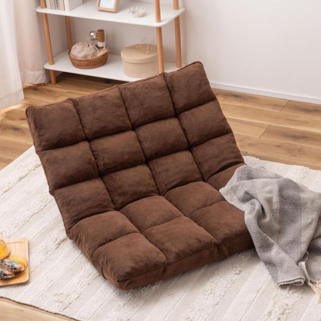 ふんわりローソファ座椅子 ブラウン ふんわりローソファ座椅子 BR/GR