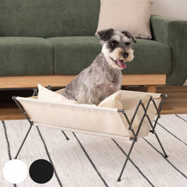 ペットベッド フォールディングペットベッド 折りたたみ 洗える ( ペット ベッド ペット用 犬 猫 折り畳み コンパクト クッション付 おしゃれ ペットソファ ペット用ベッド ソファ シンプル スタイリッシュ インテリア )の通販は
