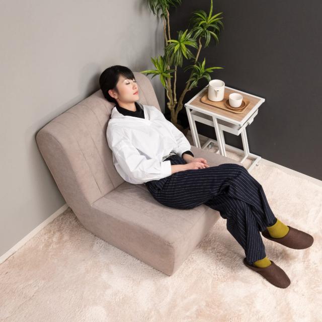 フロアソファ 1人掛け 幅80cm ローソファ （ ソファ パーソナルチェア