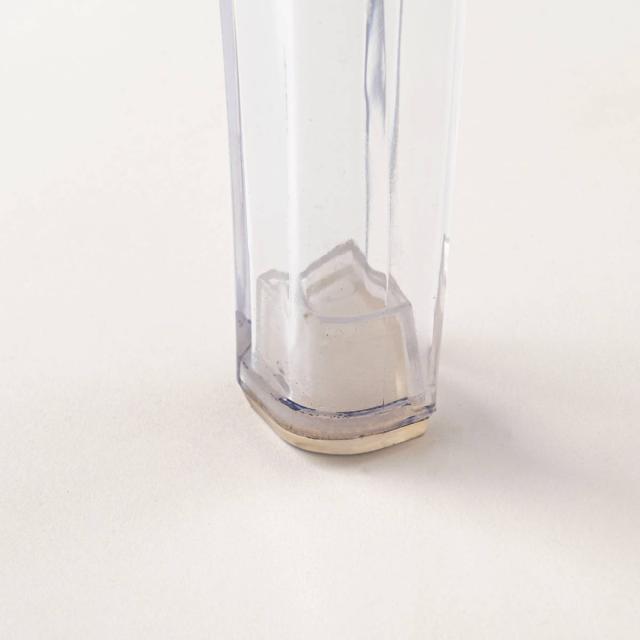 ダイニングチェア 座面高45cm クリアカラー スタッキング （ 椅子 チェア 透明 ポリカーボネート製 プラスチック 完成品 リビング ダイニング 食卓 シンプル おしゃれ ）_11