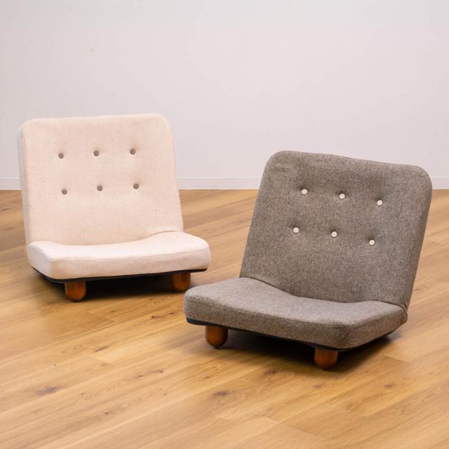 座椅子 コンパクト リクライニング 座面ワイド スマート 脚付座椅子 （ 1人掛け ロースタイル ゆったり 座面 軽い 軽量 北欧 ナチュラル ソファ ローソファ フロアソファ フロアチェア ）の通販は 9,329円