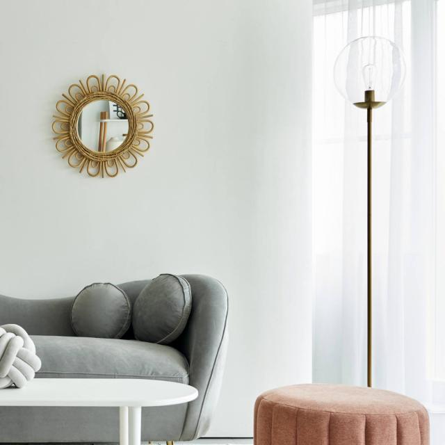 【週末値下げ】15000円⇒10000円 LEDフロアスタンドライト　丸型 週末値下げ】15000円⇒10000円 LEDフロアスタンドライト 丸型 週末