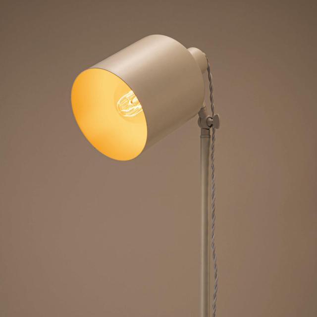 スタンドライト LED対応 MIZAR 電球付き フロアライト （ 角度調節 LED フロア スタンド 大型 ライト フロアランプ 照明 スチール 異素材 レトロ調 北欧 モダン ヴィンテージ調 おしゃれ ）_8