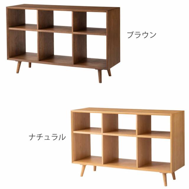 form シェルフ 幅120cm メティ 間仕切り 天然木 （ 棚 ラック 飾り棚 北欧風 収納 お掃除ロボット対応 フォーム リビングボード 本棚 ブラウン ナチュラル オーク ）_3