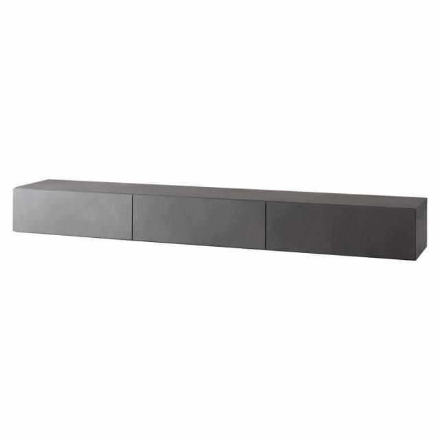 form フロートボード 幅180cm ミルラ 日本製 完成品 （ 要施工業者 壁掛け フロート テレビボード 棚 ラック フラップ扉 フォーム 壁付 壁面 壁掛けテレビ ローボード グレー ホワイト ブラウン ナチュラル ）_16
