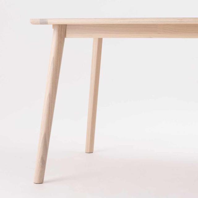 form ダイニングテーブル 幅136cm アーティーク （ テーブル 食卓テーブル 長方形 机 木製 天然木 モルタル調 ダイニング 食卓 リビングテーブル 作業台 木製テーブル ウッドテーブル 奥行80cm コンパクト ）_12