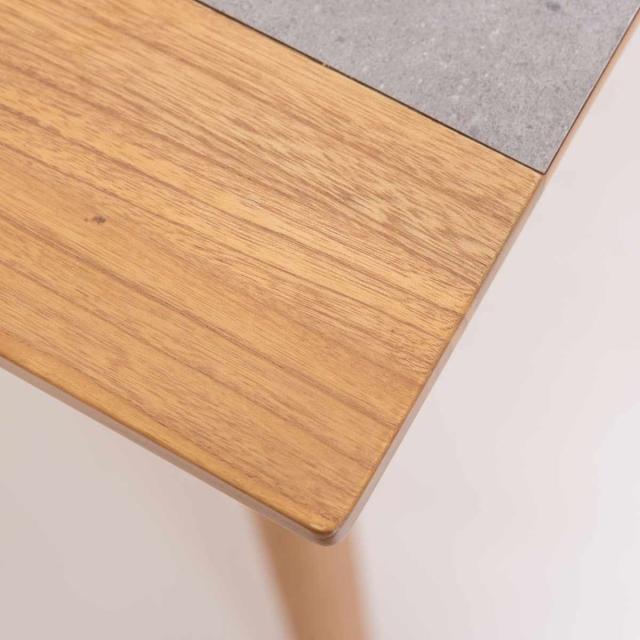 form ダイニングテーブル 幅136cm アーティーク （ テーブル 食卓テーブル 長方形 机 木製 天然木 モルタル調 ダイニング 食卓 リビングテーブル 作業台 木製テーブル ウッドテーブル 奥行80cm コンパクト ）_7