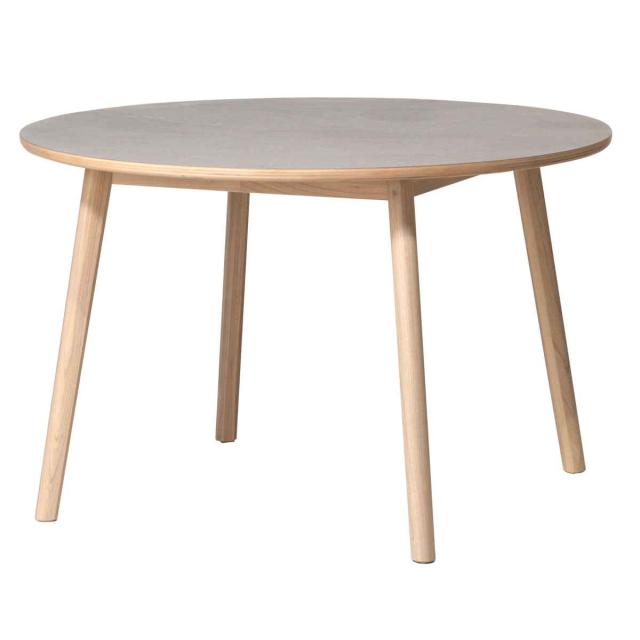 form ダイニングテーブル型 直径114cm アーティーク （ テーブル 食卓テーブル 丸 机 木製 天然木 丸テーブル 石目調 ダイニング 食卓 リビングテーブル 作業台 木製テーブル ウッドテーブル コンパクト卓 ）_15