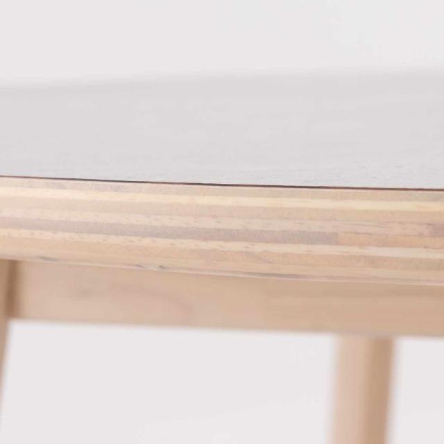 form ダイニングテーブル型 直径114cm アーティーク （ テーブル 食卓テーブル 丸 机 木製 天然木 丸テーブル 石目調 ダイニング 食卓 リビングテーブル 作業台 木製テーブル ウッドテーブル コンパクト卓 ）_8