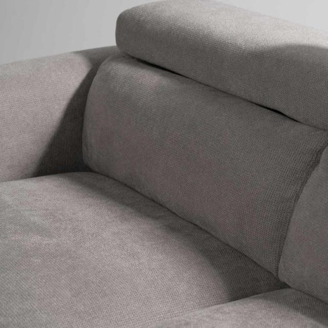 form ソファ 3人掛け 幅185cm ガルニ （ 開梱設置 リクライニング ヘッドレスト 7段階 リビングソファ sofa 肘掛け 脚 取り外し ファブリック ダイニングソファ ポケットコイル ローソファ フロアソファ ）_17