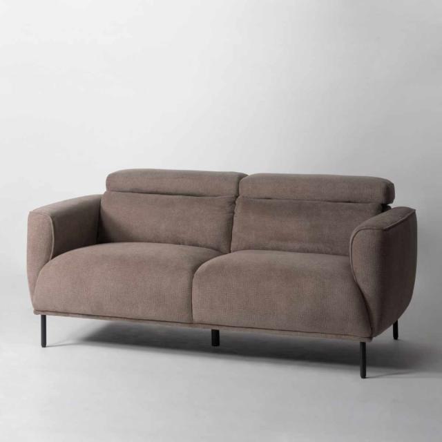 form ソファ 3人掛け 幅185cm ガルニ （ 開梱設置 リクライニング ヘッドレスト 7段階 リビングソファ sofa 肘掛け 脚 取り外し ファブリック ダイニングソファ ポケットコイル ローソファ フロアソファ ）_5