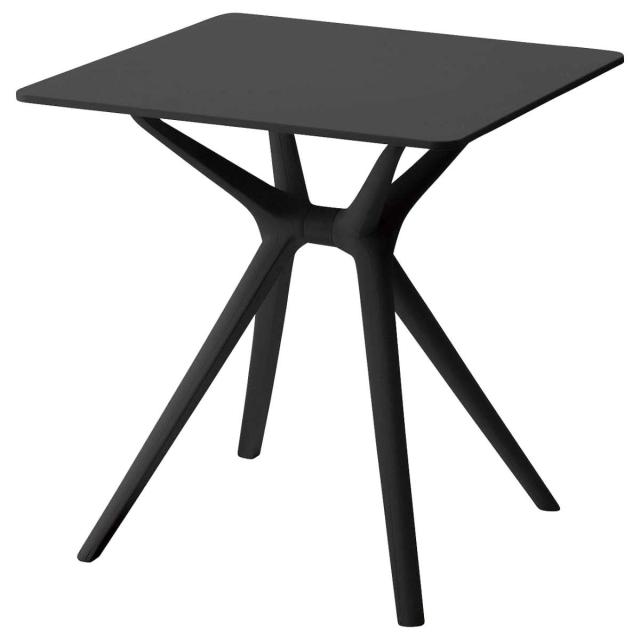 ダイニングテーブル 幅70cm 正方形 軽量 ガーデンテーブル （ テーブル 食卓テーブル 机 リビングテーブル 屋外 デスク PC ダイニング 食卓 作業台 オフィス カフェ ベランダ 庭 アウトドア ガーデン家具 軽い ）_17