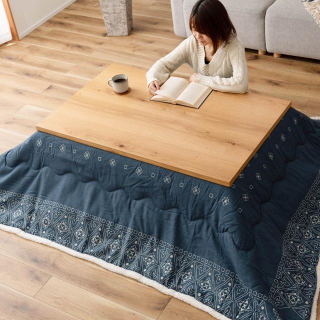 こたつテーブル 幅120cm 日本製 天然木 （ こたつ テーブル 木製 リビングテーブル ローテーブル 高さ 36cm 40cm 継ぎ足 コタツ 薄型ヒーター 1年中 使える 座卓 おしゃれ 石英管ヒーター 奥行75cm 継ぎ脚 ）_12