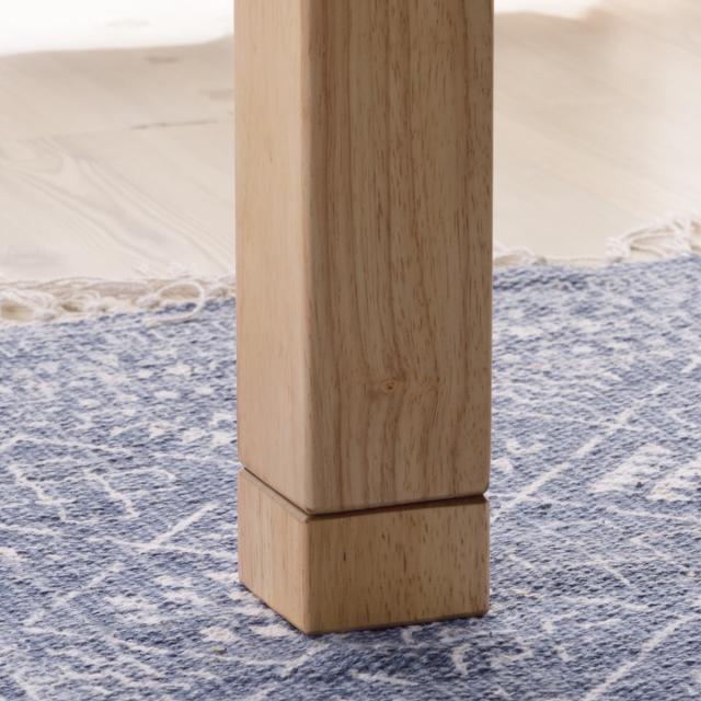 こたつテーブル 幅120cm 日本製 天然木 （ こたつ テーブル 木製 リビングテーブル ローテーブル 高さ 36cm 40cm 継ぎ足 コタツ 薄型ヒーター 1年中 使える 座卓 おしゃれ 石英管ヒーター 奥行75cm 継ぎ脚 ）_7