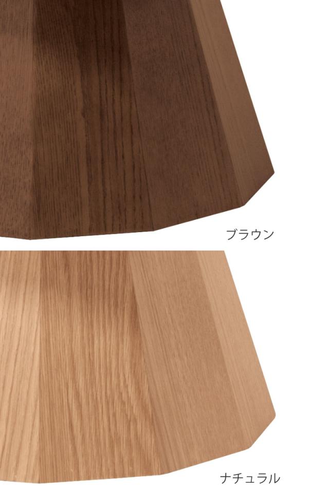 form ローテーブル 脚のみ 天板別売り形 パルマ （ ローテーブル専用脚 テーブル 脚 専用 一本脚木製 天然木 オーク 多角形 リビングテーブル センターテーブル 木製脚 組み合わせ ）_2