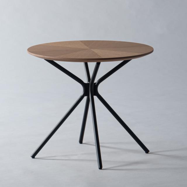 form サイドテーブル 高さ43.5cm 天然木 ジル （ ミニテーブル テーブル ソファサイド 木製 ベッド横 ソファ横 丸テーブル オーク 直径50cm コーヒーテーブル ベッドサイド カフェテーブル ディスプレイ 台 ）_5