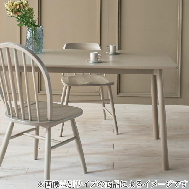 form ダイニングテーブル 幅135cm 木製 天然木 ヒソップ （ テーブル 食卓テーブル 机 ダイニング 食卓 リビングテーブル オーク 奥行80cm 丸脚 シンプル 作業台 木製テーブル ウッドテーブル 長方形 ）_2