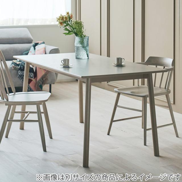 form ダイニングテーブル 幅135cm 木製 天然木 ヒソップ （ テーブル 食卓テーブル 机 ダイニング 食卓 リビングテーブル オーク 奥行80cm 丸脚 シンプル 作業台 木製テーブル ウッドテーブル 長方形 ）_6