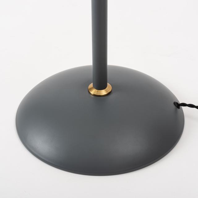 form フロアライト LED対応 電球付き 角度調節 （ スタンドライト 間接照明 フロア ゴールド スリム インテリア 寝室 リビング おしゃれ スタイリッシュ シンプル モノトーン ）_10
