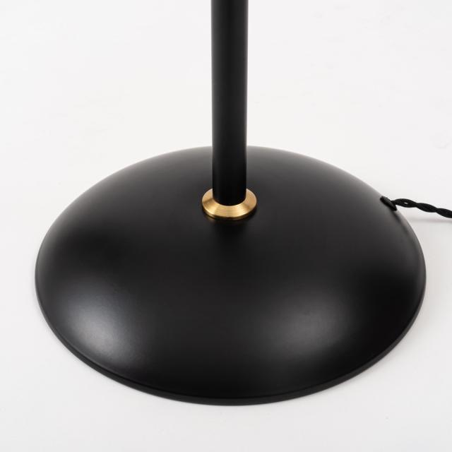 form フロアライト LED対応 電球付き 角度調節 （ スタンドライト 間接照明 フロア ゴールド スリム インテリア 寝室 リビング おしゃれ スタイリッシュ シンプル モノトーン ）_9