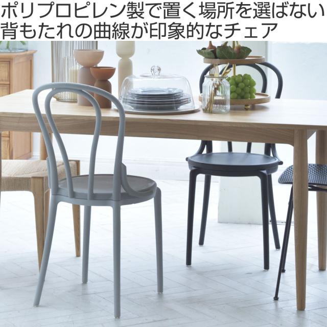 ダイニングチェア 座面高45cm 2脚セット ENRICO （ チェア ダイニング