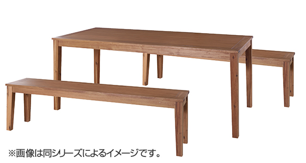 ベンチ 長椅子 エスニック調 天然木 アルンダ 幅104cm （ 椅子 イス ダイニングベンチ 木製 ベンチチェア チェア チェアー 