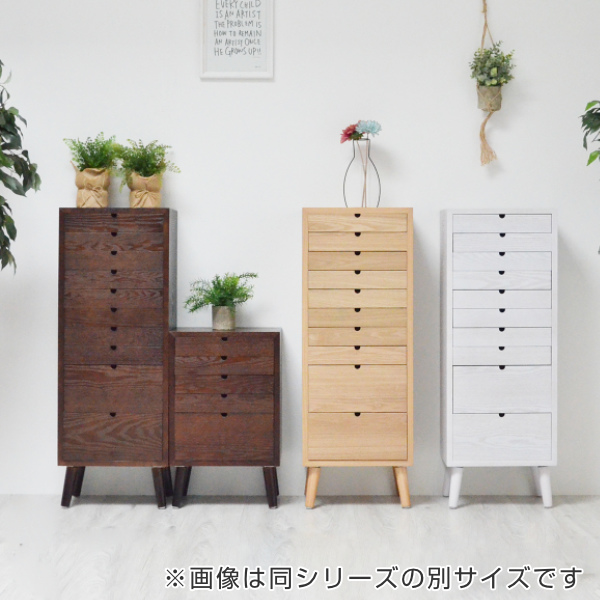 多段用だんす 13段 北欧風 タモ突板仕上 リビングチェスト 幅36糎 （ 用だんす 納める サイドチェスト リビング納める 納める用だんす 木製 肌理 タモ 北欧 自然的 分かりやすい 引き出し 引き出し 抽き出し 格好のいい ）