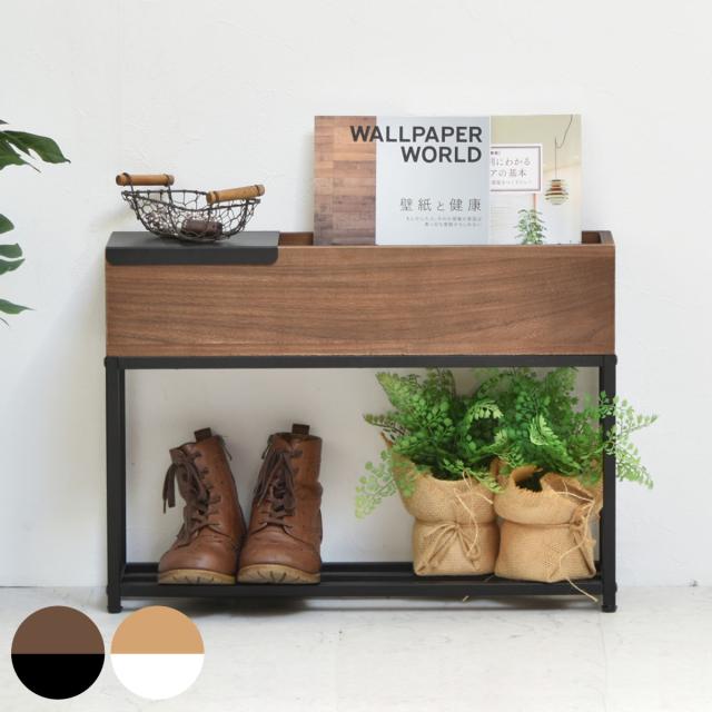 プランタースタンド Lid プランターボックス 幅60cm （ プランターラック プランターサイドテーブル プランター台 フラワーラック 脚付き 木目調 サイドテーブル スチール おしゃれ 室内 フラワースタンド 鉢置き 飾り台 花台 棚 ）の通販は