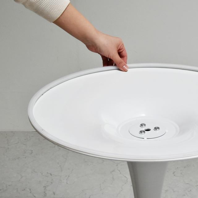 カフェテーブル 円形テーブル 丸テーブル ホワイト カフェテーブル 幅70cm 丸 ホワイト （ 丸テーブル ダイニング