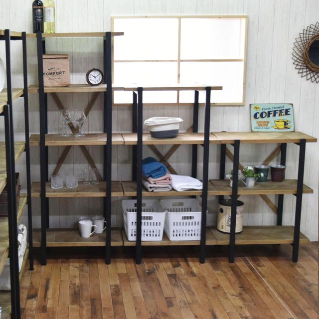 古道具オープンシェルフ lily-birch_azm-pm-513