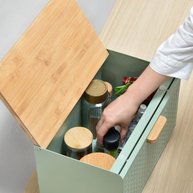 ブレッドケース 両開き （ 木製 おしゃれ 北欧 天然木 ブレットケース