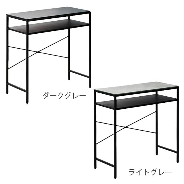 カウンターテーブル 幅120cm セラミック天板 CERABILL （ キッチンカウンター スリム テーブル 奥行40 収納 棚付き 強化ガラス セラミック 高さ90 キッチン収納 家電 レンジ台 作業台 熱に強い 傷に強い ゴミ箱収納 レンジボード ）