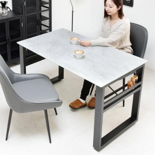 ダイニングテーブル 幅120cm セラミック天板 CERABILL （ テーブル 食卓テーブル 長方形 4人用 机 強化ガラス セラミック デスク ワークデスク 熱に強い 傷に強い おしゃれ ダイニング 食卓 パソコンデスク ）_18